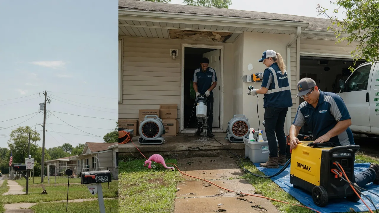 Storm Damage Water Removal in Chesterfield, VA near me